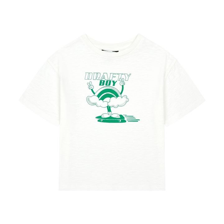 T-Shirt MC Coton Bio Blanc- Image produit n°0