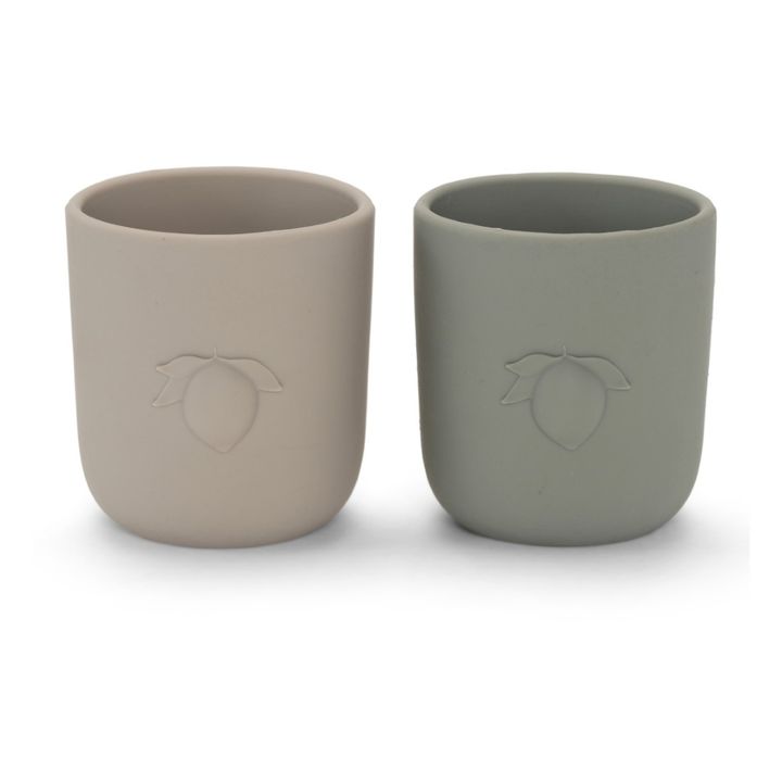 Silicone Tumblers - Set of 2 Grey- Product image n°0