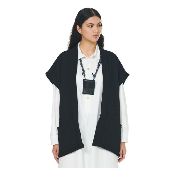 Veste Sans Manches Uno Noir- Image produit n°2