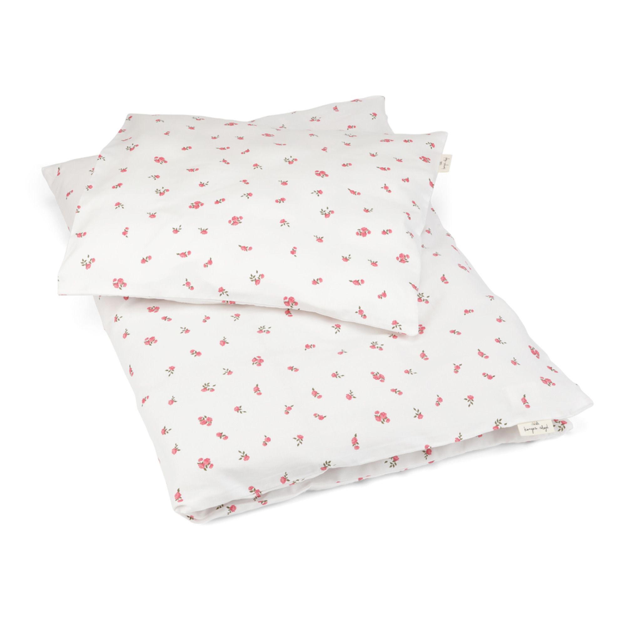 Parure de lit en coton bio Blanc- Image produit n°0