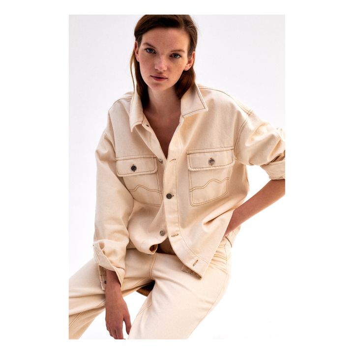 Jeans Denim Brut -Collection Femme | Naturel- Image produit n°8