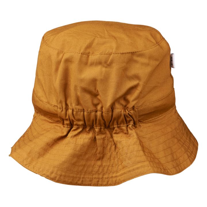 Sander Organic Cotton Reversible Bucket Hat Caramel- Product image n°2