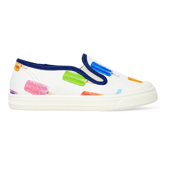 Popsicle Print Slip-Ons Bianco- Immagine del prodotto n°0
