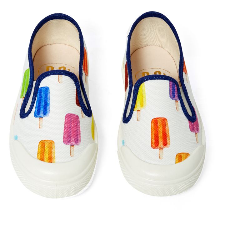 Popsicle Print Slip-Ons Bianco- Immagine del prodotto n°3