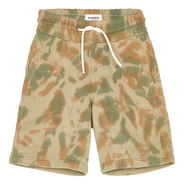 Dunk Tie-Dye Summer Fleece Shorts Camel- Product image n°0