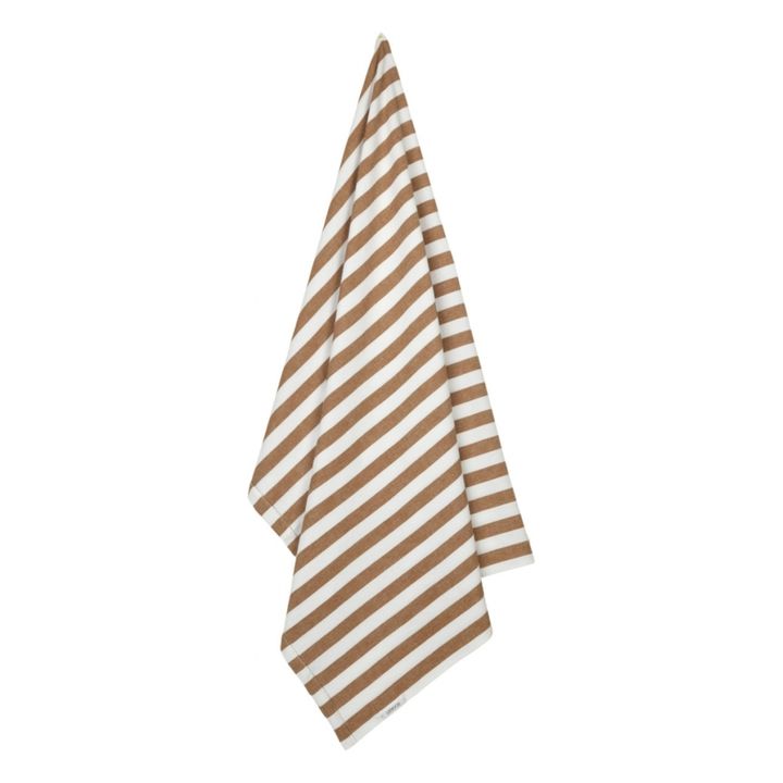 Strandtuch Macy aus Bio-Baumwolle Karamel- Produktbild Nr. 1