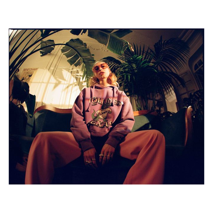 Collins Sweatshirt Viola- Immagine del prodotto n°3
