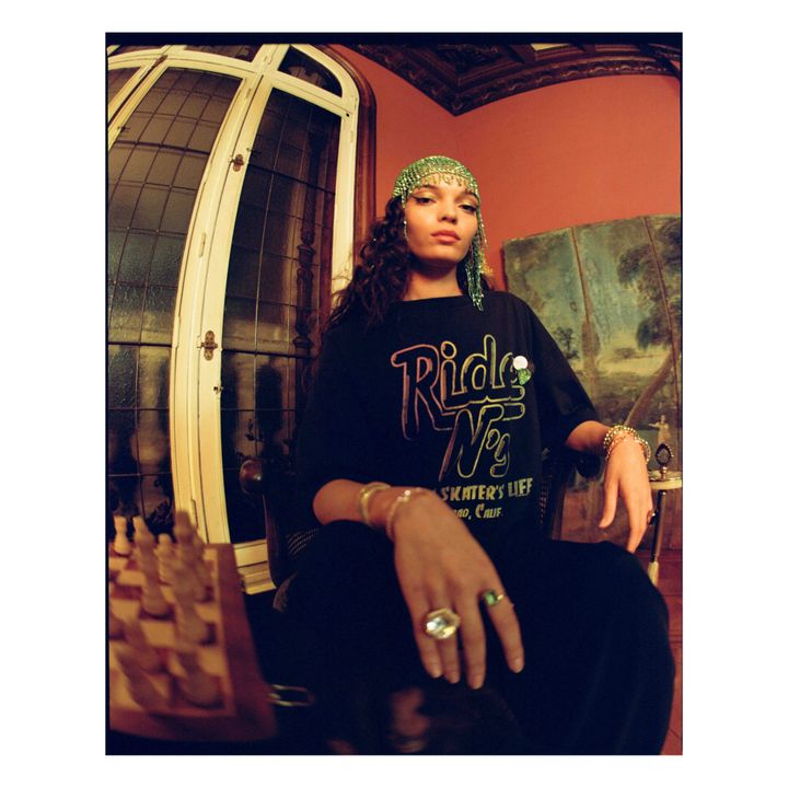 Ride Crop Top Schwarz- Produktbild Nr. 3