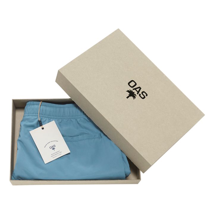 Short de Bain Uni - Collection Homme - Bleu ciel- Image produit n°3