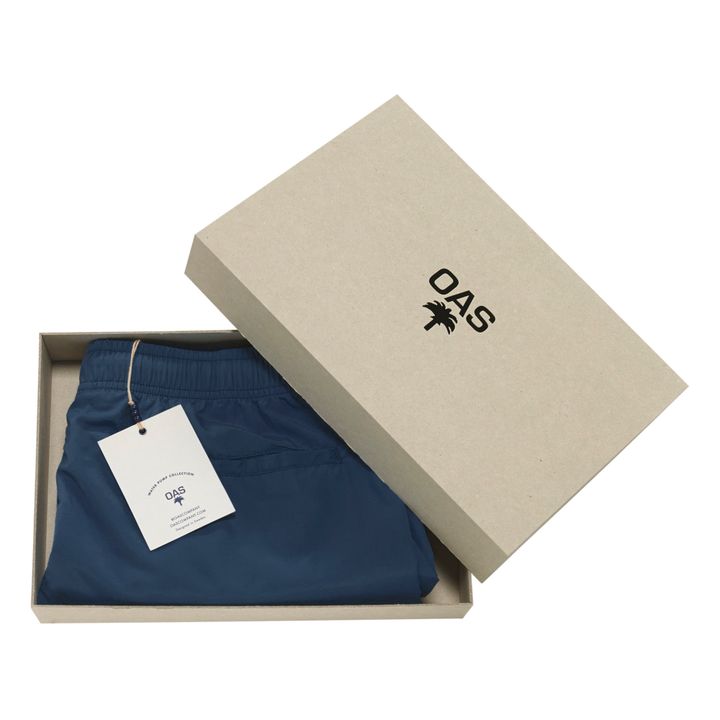 Short de Bain Uni - Collection Homme - Bleu marine- Image produit n°3
