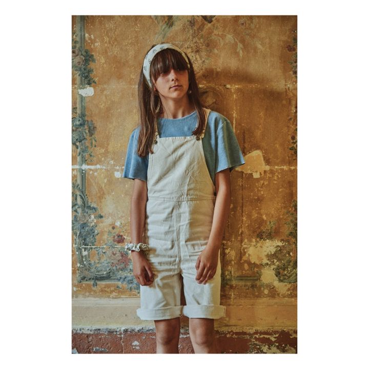 Birch Organic Cotton Terry Cloth T-shirt | Blue- Product image n°1