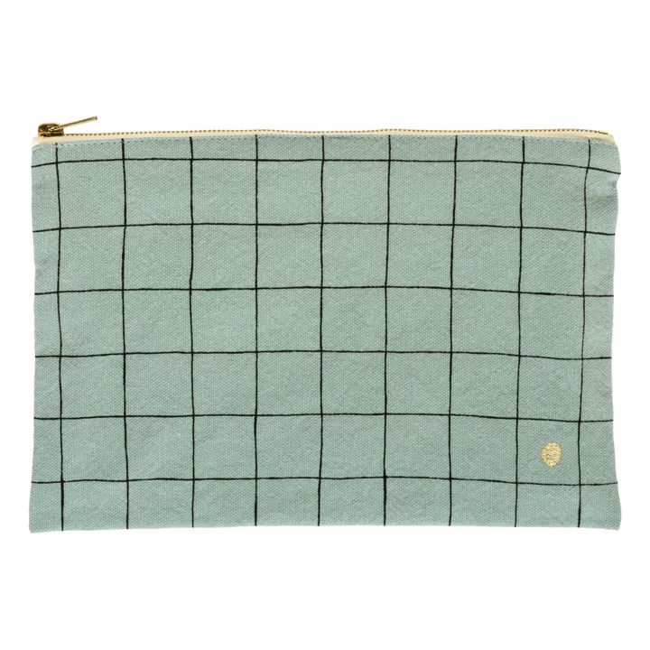 Pochette Oscar, in cotone biologico | Celadon- Immagine del prodotto n°0