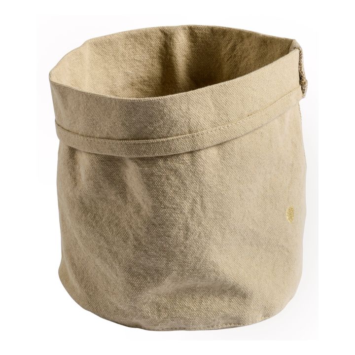 Korb Iona aus Bio-Baumwolle | Beige- Produktbild Nr. 0