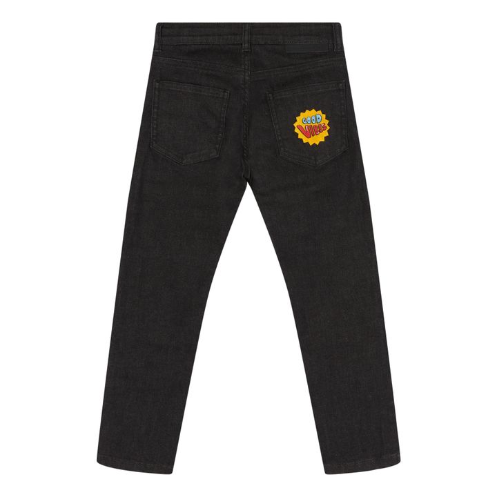 Organic Cotton Ice Cream Boyfriend Jeans Black- Product image n°2