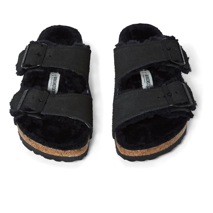 Sandales Arizona Shearling - Collection Adulte | Noir- Image produit n°5