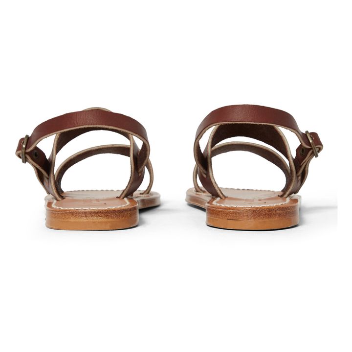 Sandalias Barigoule Marrón- Imagen del producto n°4