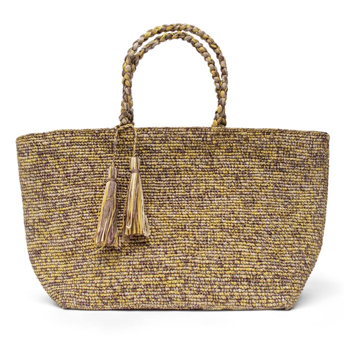Rose Marie Chiné Tote Bag - Large | Naturale- Immagine del prodotto n°0
