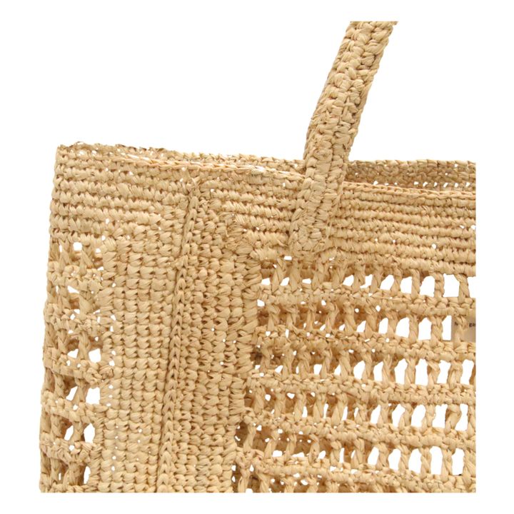Annabelle Vertical Tote Bag | Natural- Imagen del producto n°5
