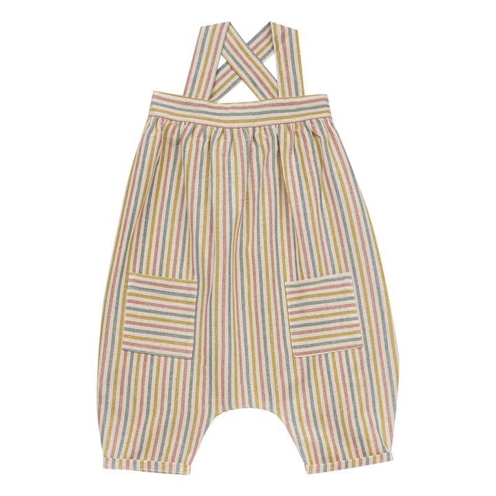 Ida Striped Jumpsuit Ecru- Product image n°0