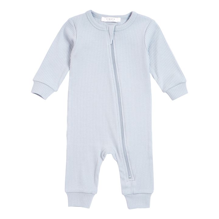 Pyjama Uni Une Pièce Bleu- Image produit n°0