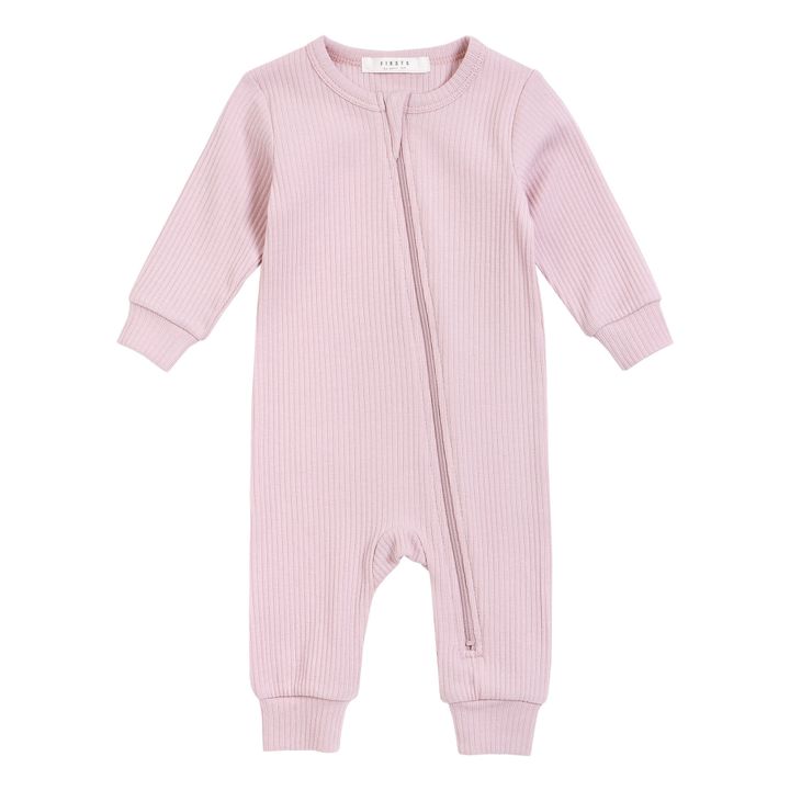 Footless Pyjama Bodysuit Lavender- Product image n°0