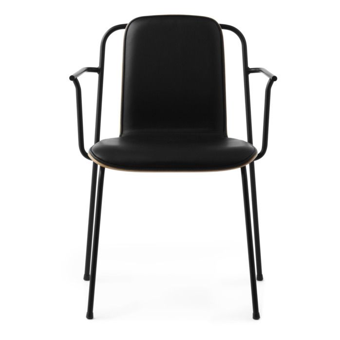 Silla Studio con reposabrazos | Negro- Imagen del producto n°1