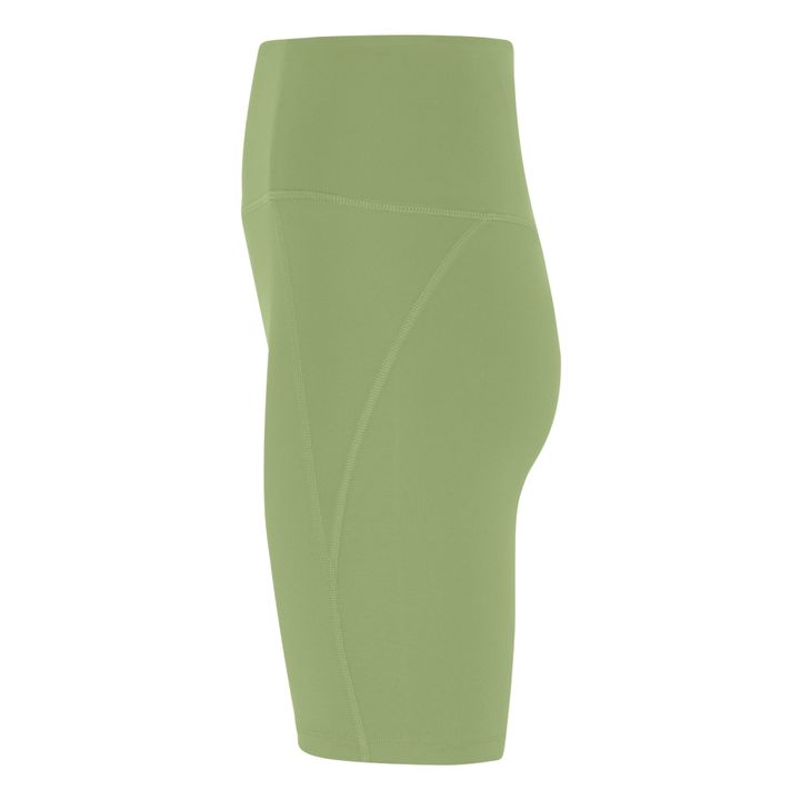 Short Bike High-Rise Compressive Verde Pálido- Imagen del producto n°3