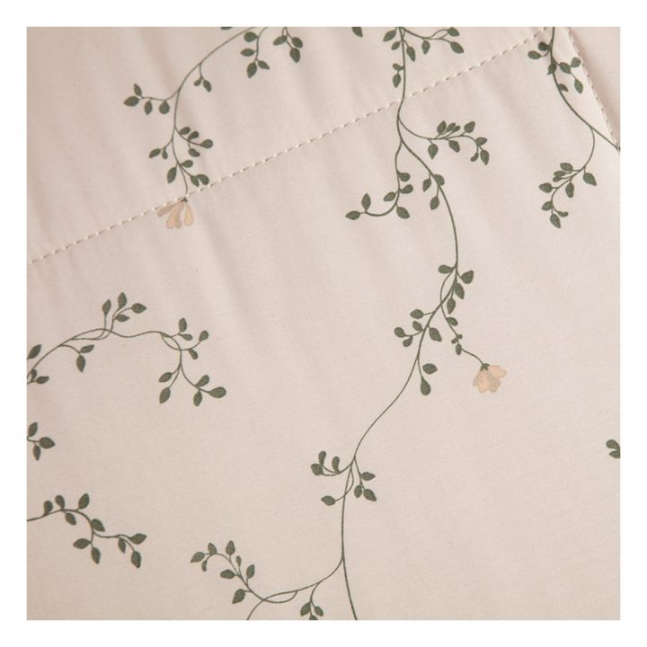 Couverture matelassée Botany en percale de coton Vert- Image produit n°2