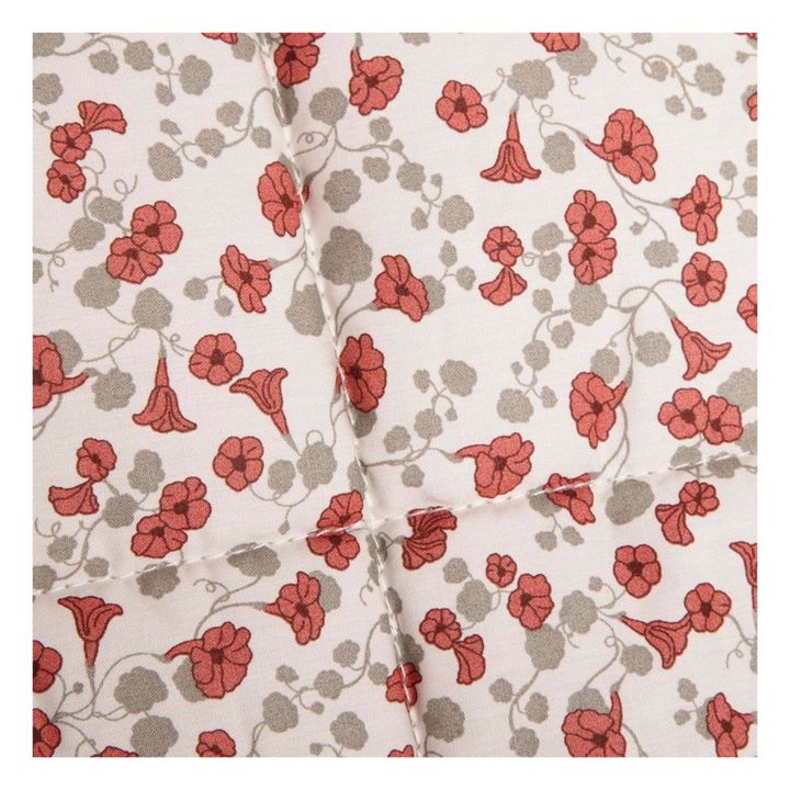Coperta trapuntata Royal Cress, in cotone percalle | Rosso- Immagine del prodotto n°2