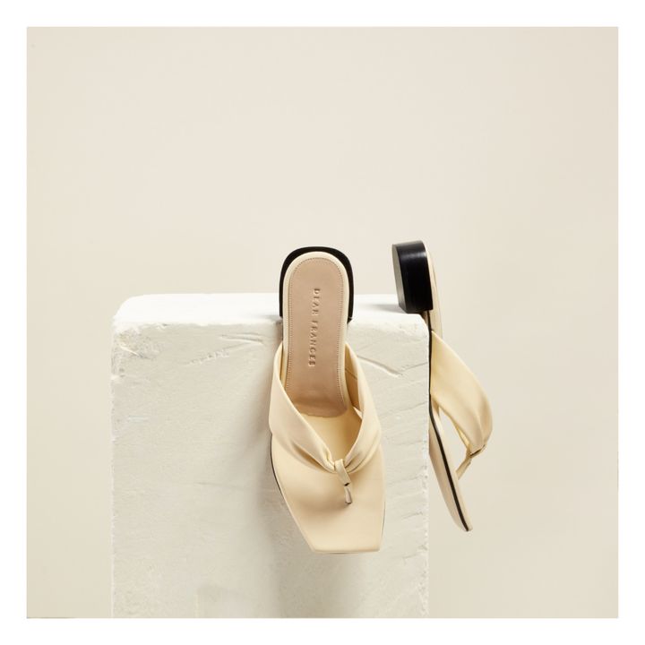 Sandalen Wrap Elfenbeinfarben- Produktbild Nr. 3