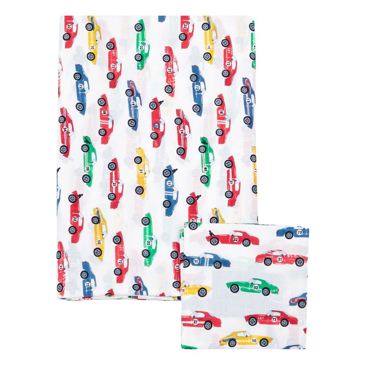 Parure de lit Race cars | Multicolore- Image produit n°0