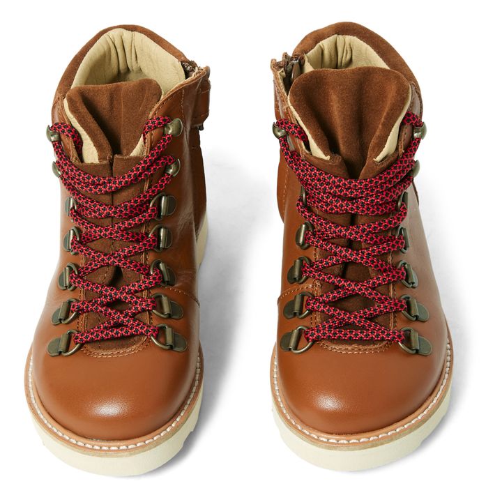 Botas con cordones Eddie | Camel- Imagen del producto n°3