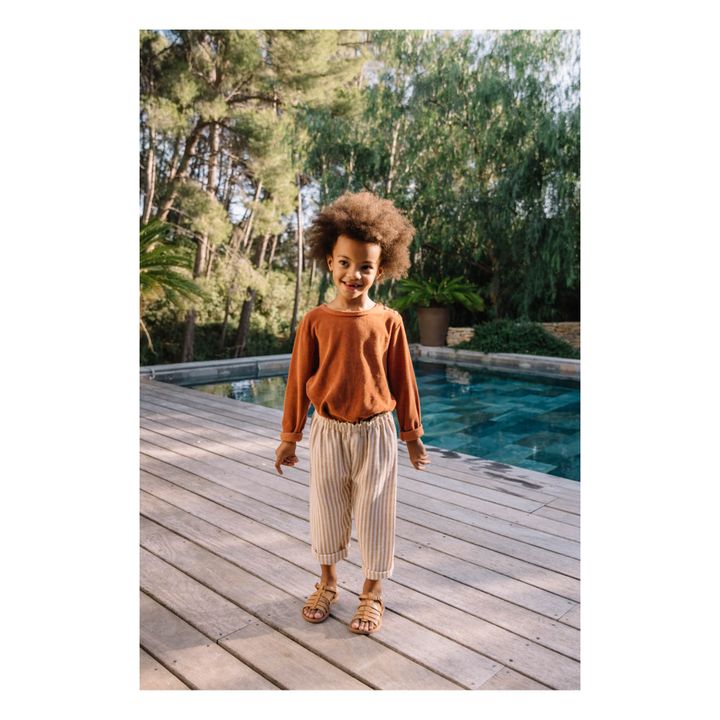 T-Shirt Eponge Coton Bio Pimpi Caramel- Image produit n°2