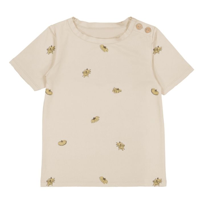 Rio Recycled Polyamide Anti-UV T-shirt | Ecru- Product image n°0