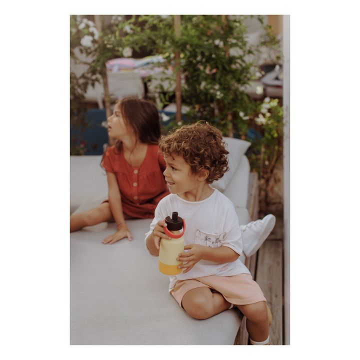 Two-Tone Water Bottle | Amarillo palo- Imagen del producto n°2