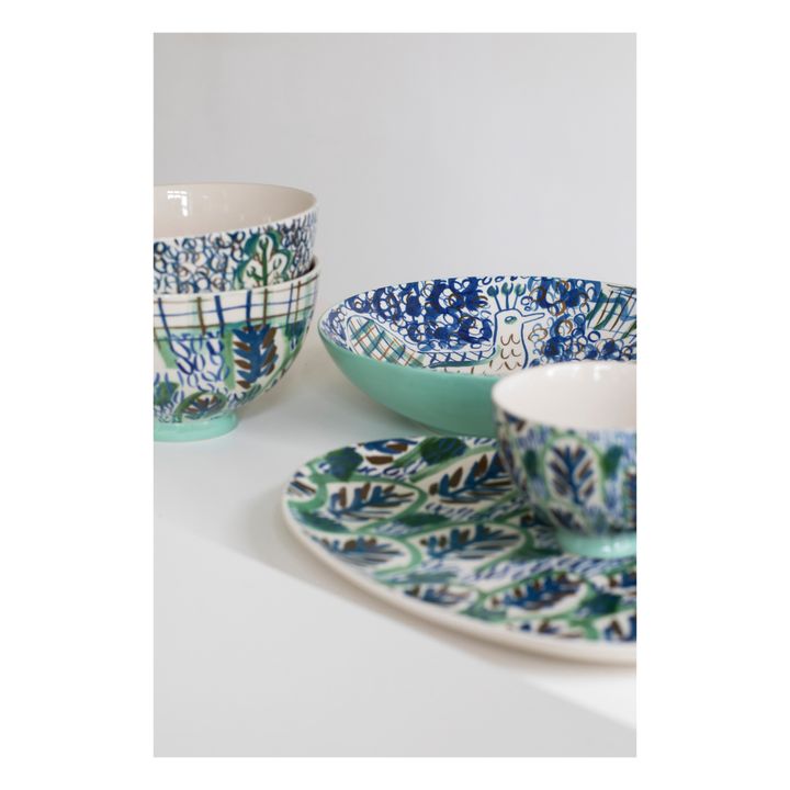 Plat Japanese Kimono | Bleu- Image produit n°1