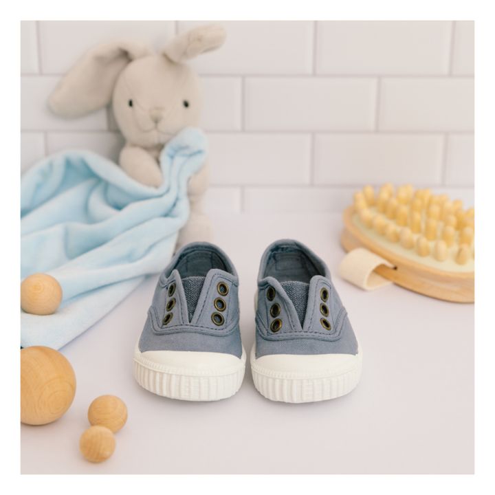 Inglesia Elastico Lon Sneakers | Blue- Product image n°1