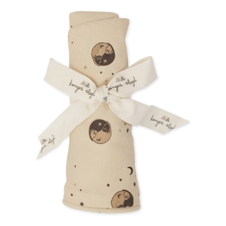 Housse de coussin d'allaitement en coton bio Ecru- Image produit n°0