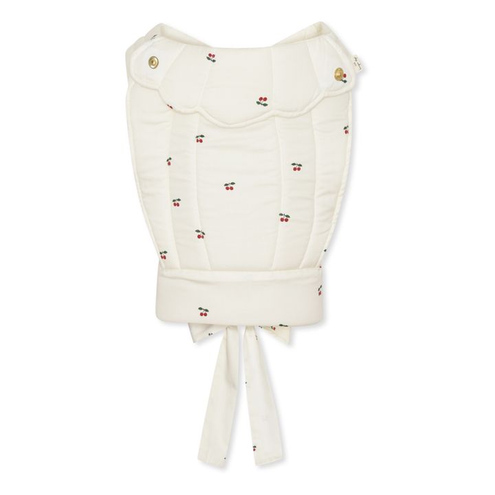 Organic Cotton Doll Carrier Cherry red- Product image n°0
