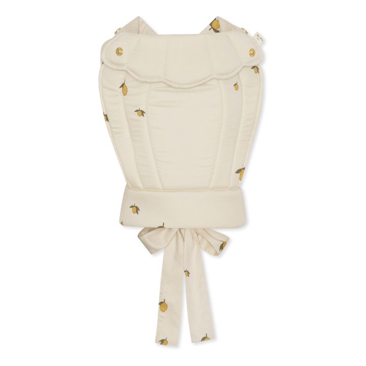 Organic Cotton Doll Carrier Amarillo Limón- Imagen del producto n°0