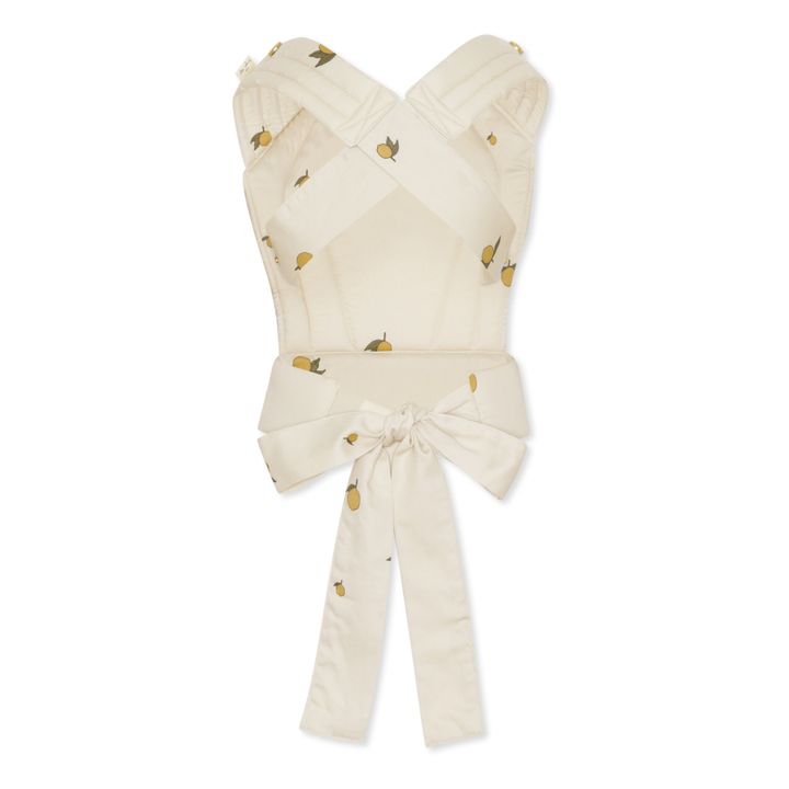 Organic Cotton Doll Carrier Amarillo Limón- Imagen del producto n°2