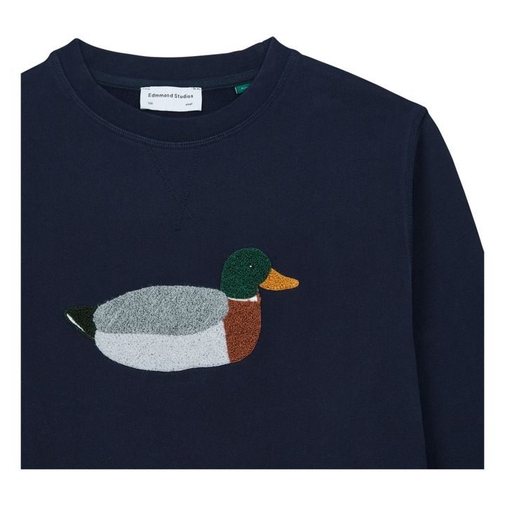 Sweat Duck Hunt Bleu marine- Image produit n°1