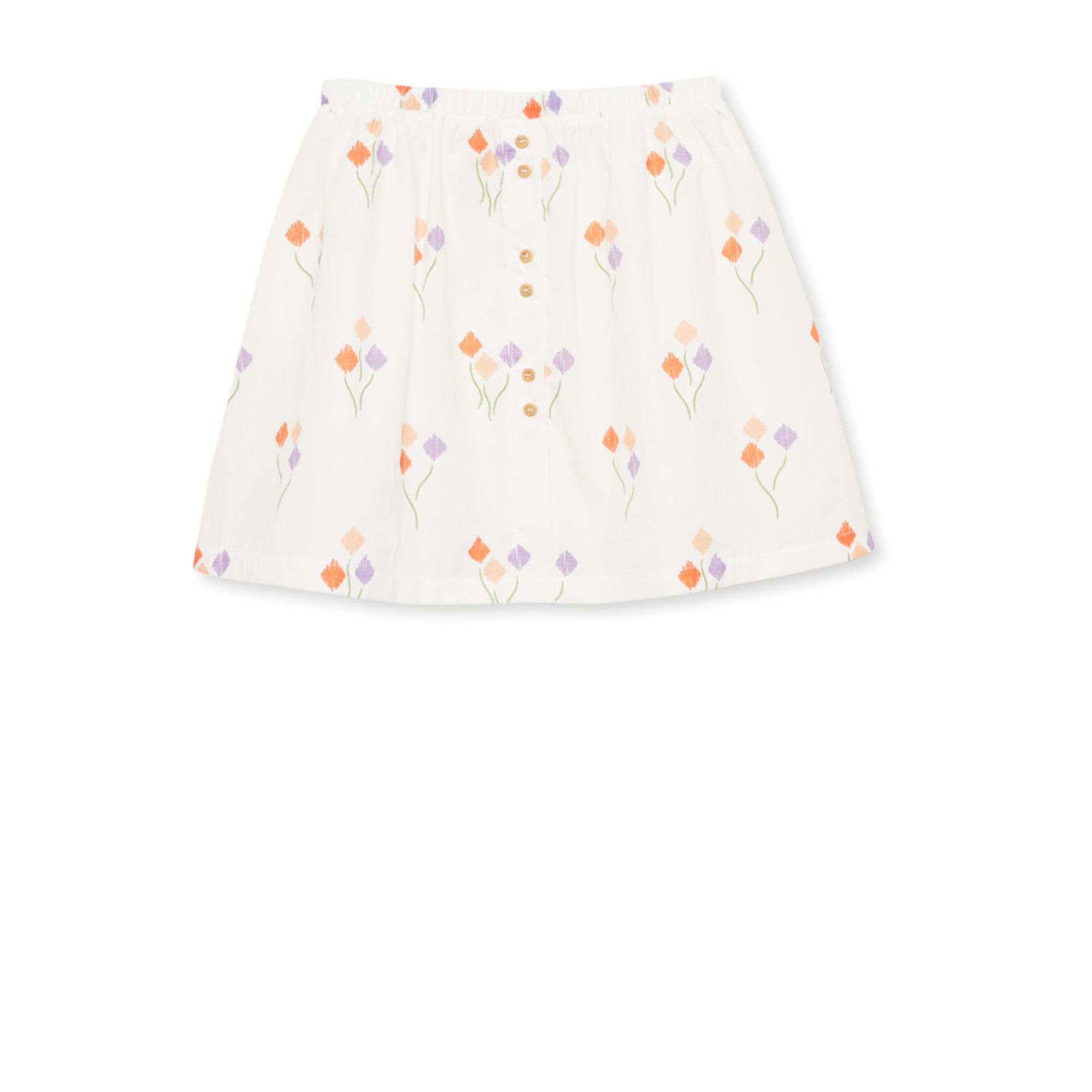 Phanai Organic Cotton Skirt Ecru- Product image n°0
