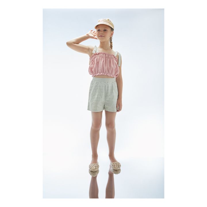 Top Gaze de Coton Bio Kiaw Rose- Image produit n°1