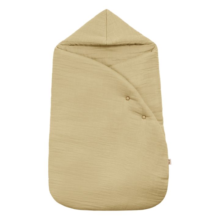 Nid d'ange Gipsy en coton bio | Mellow Yellow S048- Image produit n°0