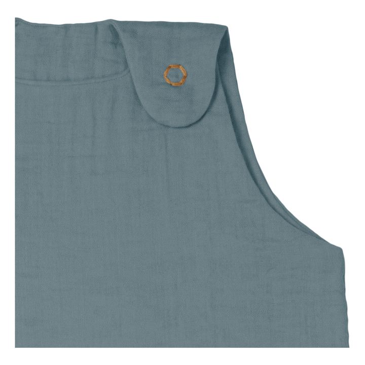 Leichter Babyschlafsack Bio-Baumwollgaze | Ice Blue S032- Produktbild Nr. 1