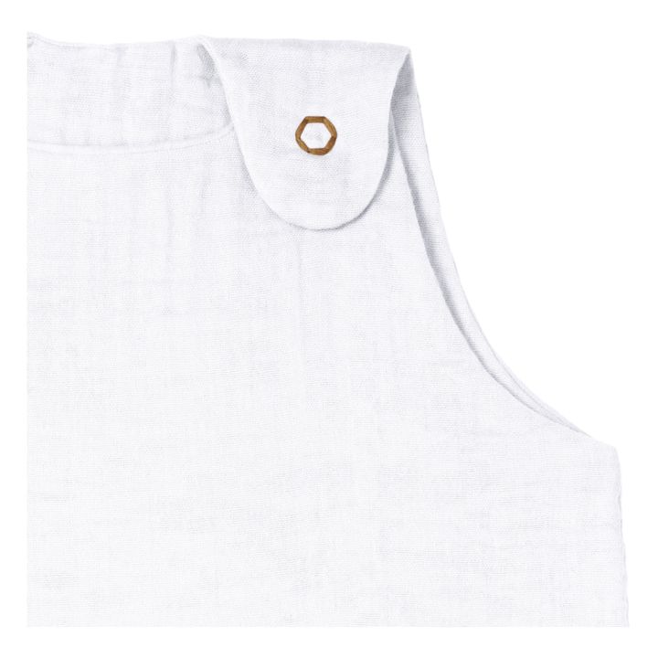 Leichter Babyschlafsack Bio-Baumwollgaze White- Produktbild Nr. 1