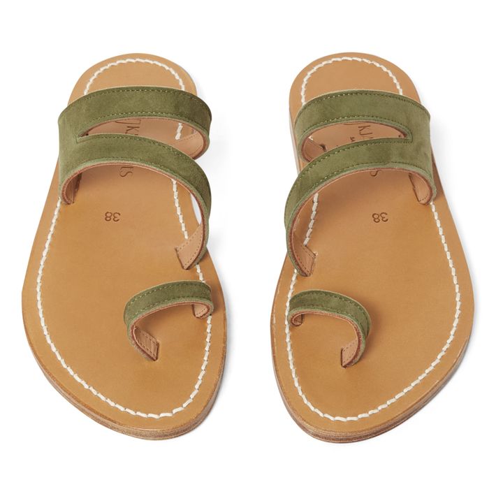 Sandalias Mercator Verde Kaki- Imagen del producto n°3