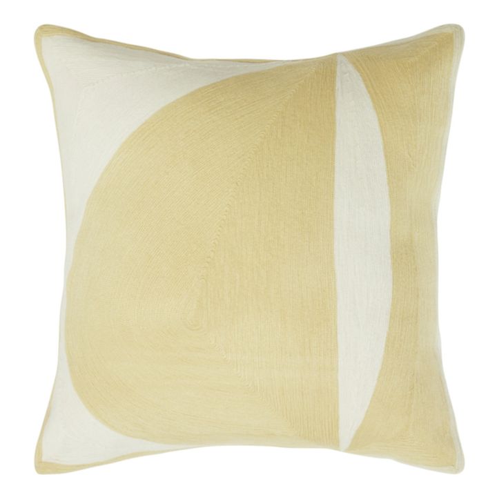 Abstract Cushion | Beige- Product image n°0