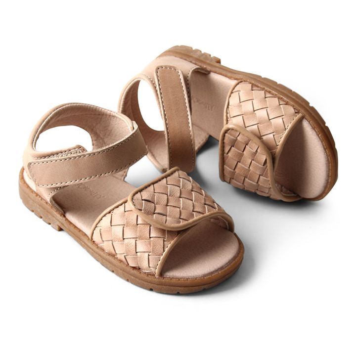 Sandales Tissées | Beige- Image produit n°0
